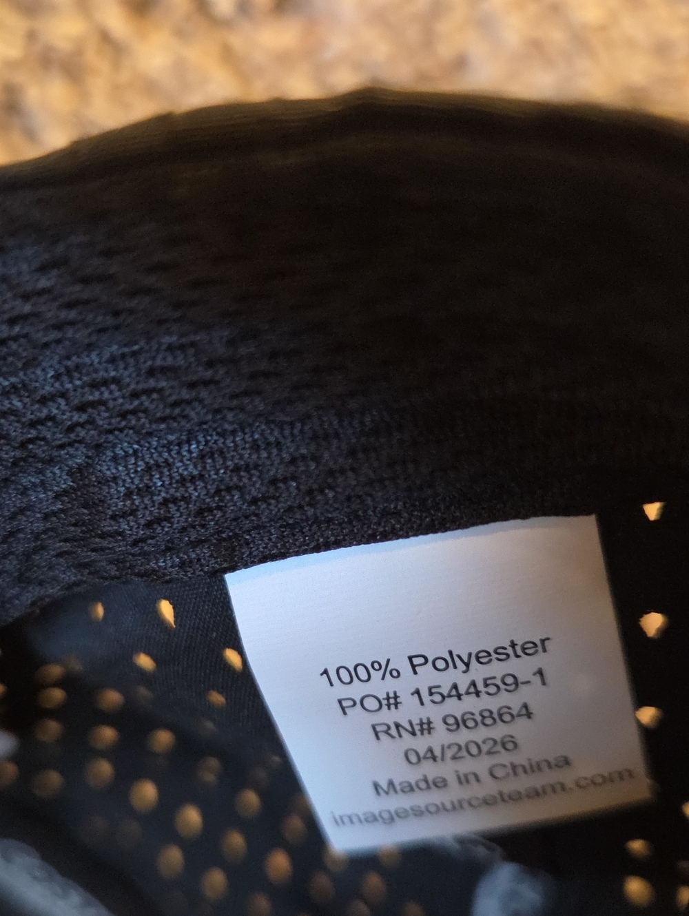 Costco Men’s Black Performance Baseball Cap - Picture 6 of 6